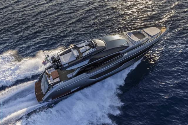 Riva 76 Perseo — Riva Yachts Superyacht Sportfly charter on the French Riviera
