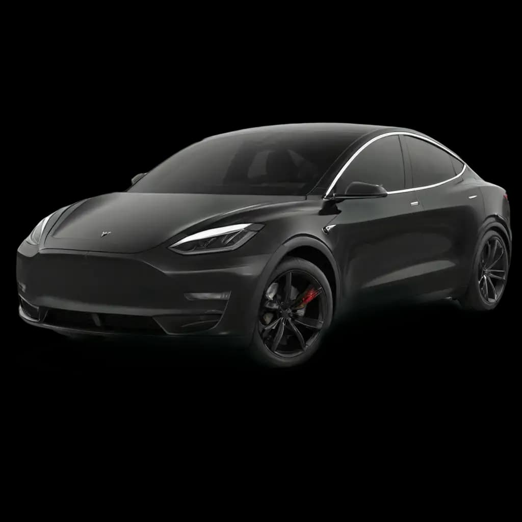 Tesla Model Y private chauffeur Saint-Tropez — electric sedan